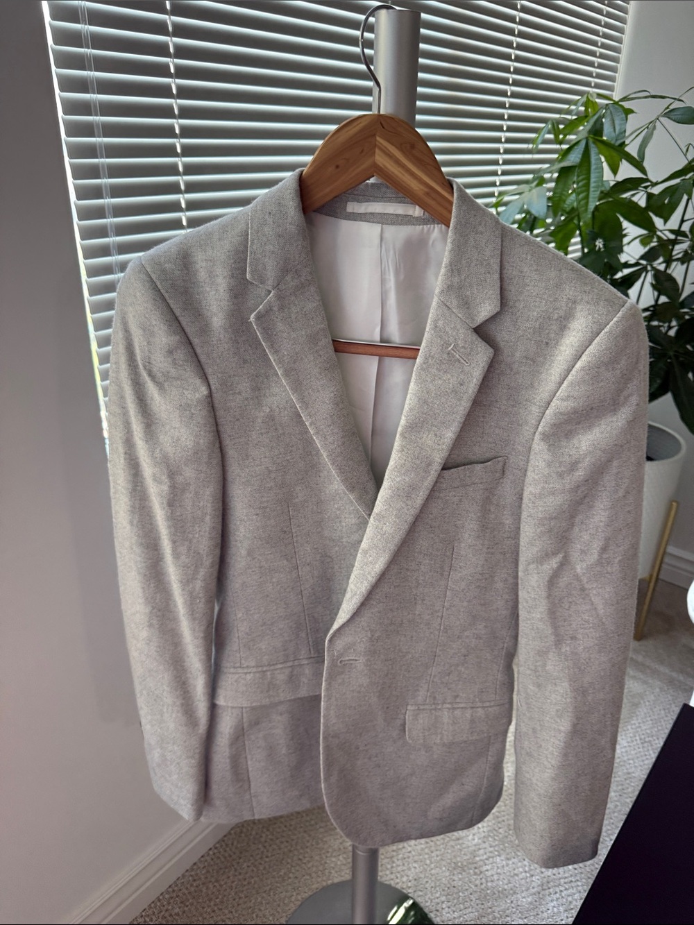 Light Gray Men's Blazer - Brand: